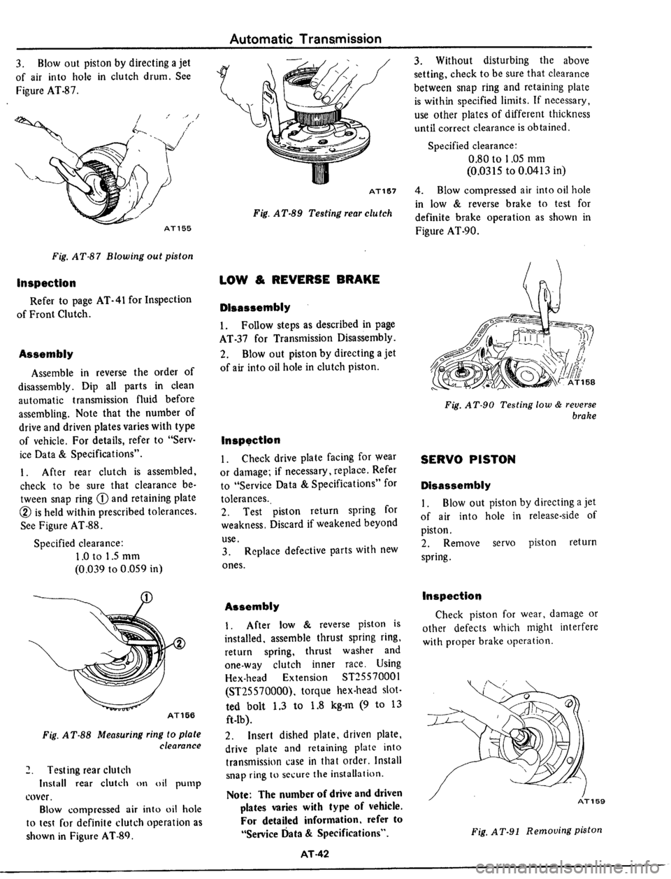 DATSUN 510 1979 Service Repair Manual DATSUN 510 1979 Service Repair Manual