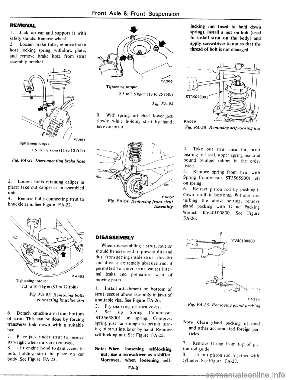 DATSUN 510 1979 Service Repair Manual DATSUN 510 1979 Service Repair Manual