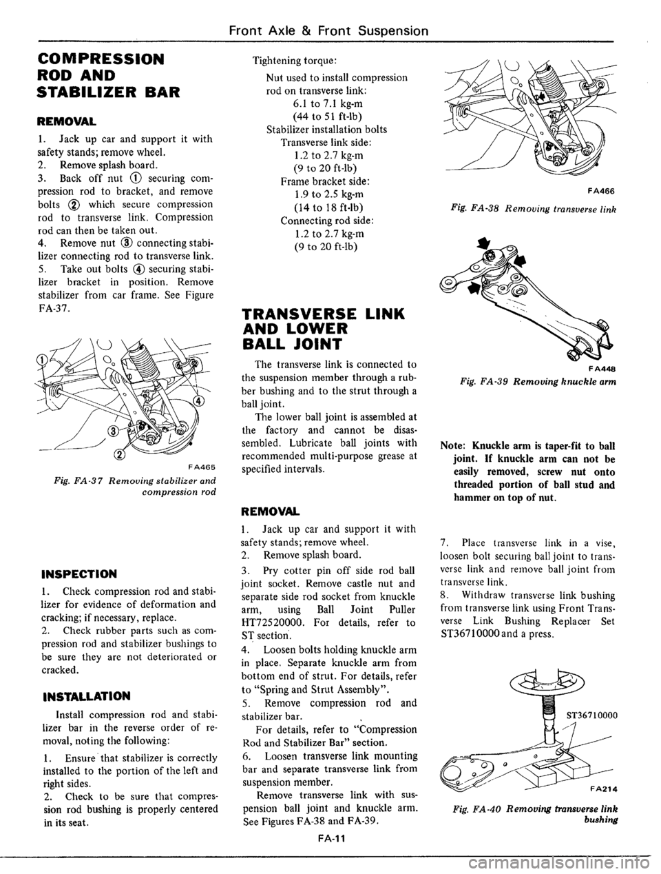 DATSUN 510 1979 Service Repair Manual DATSUN 510 1979 Service Repair Manual