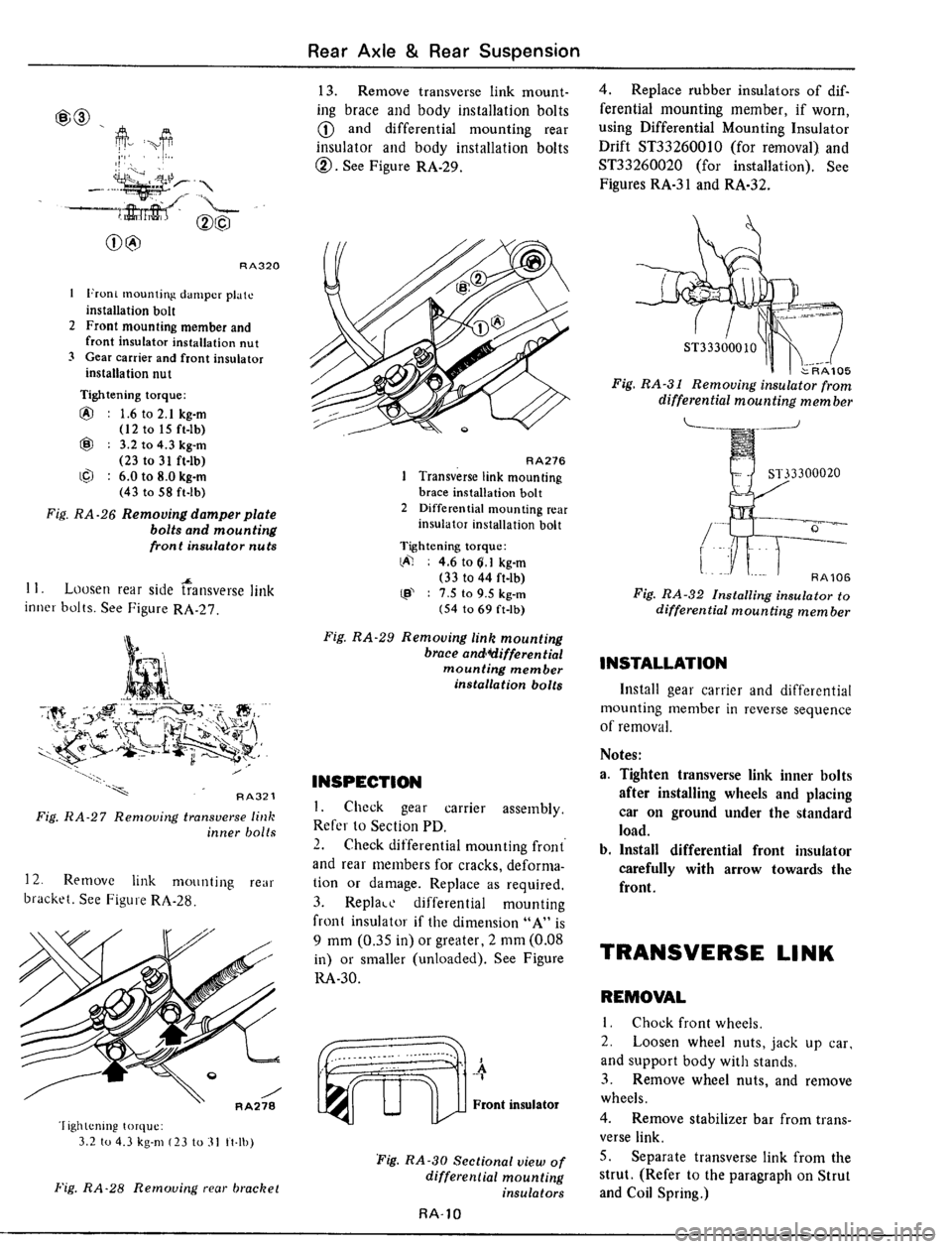 DATSUN 510 1979 Service Repair Manual DATSUN 510 1979 Service Repair Manual