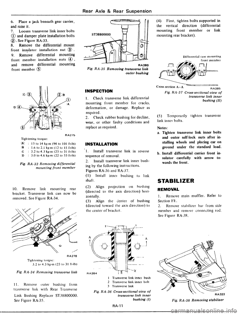 DATSUN 510 1979 Service Repair Manual DATSUN 510 1979 Service Repair Manual