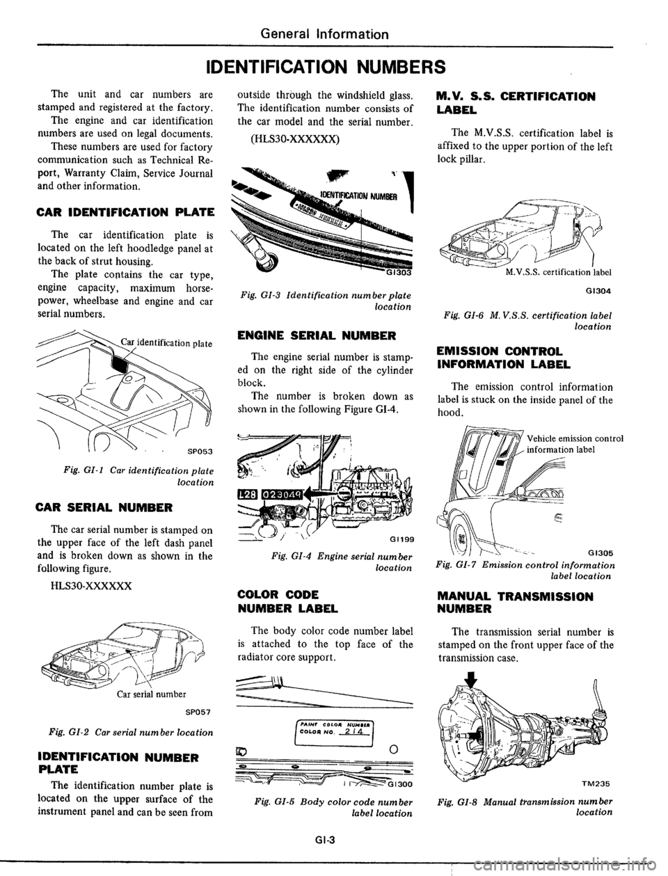 DATSUN 510 1979  Service Repair Manual 