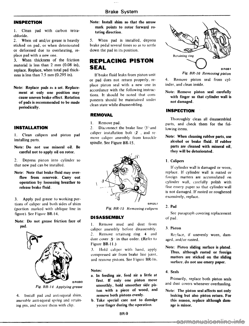 DATSUN 510 1979 Service Repair Manual DATSUN 510 1979 Service Repair Manual