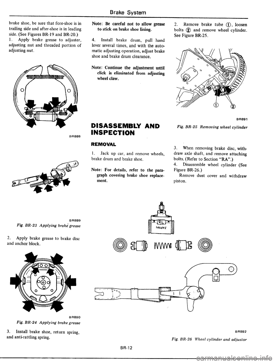 DATSUN 510 1979 Service Repair Manual DATSUN 510 1979 Service Repair Manual