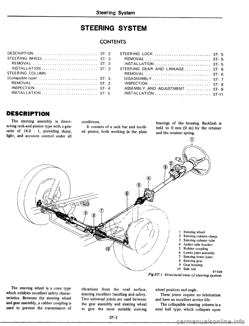DATSUN 510 1979 Service Repair Manual DATSUN 510 1979 Service Repair Manual