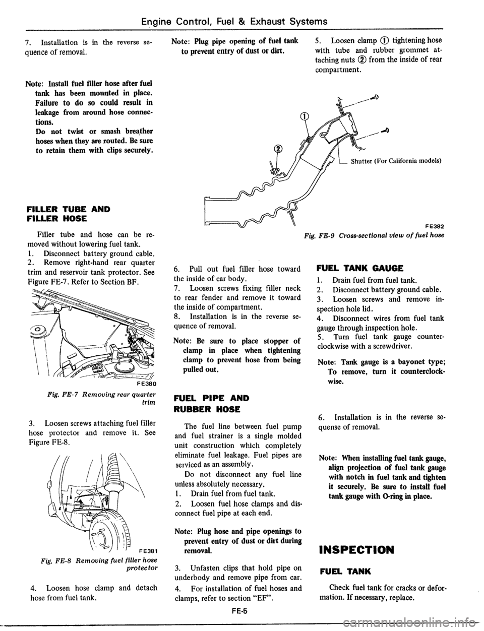 DATSUN 510 1979  Service Repair Manual 