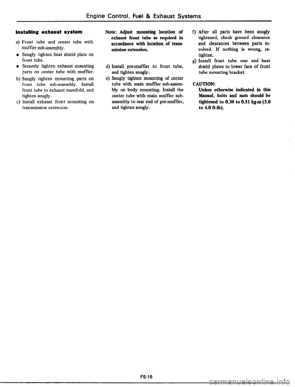 DATSUN 510 1979  Service Repair Manual 