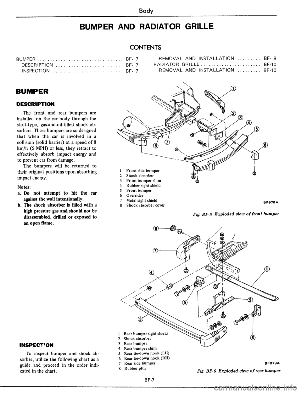 DATSUN 510 1979  Service Repair Manual 