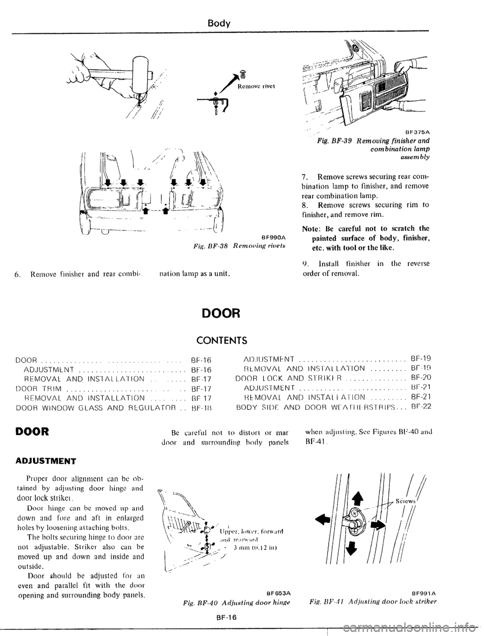 DATSUN 510 1979  Service Repair Manual 