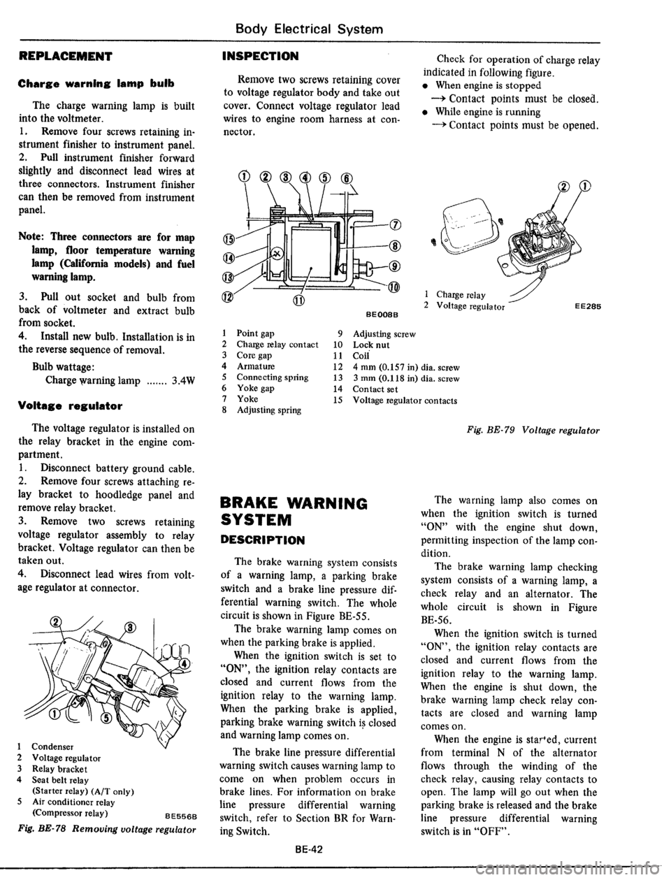 DATSUN 510 1979 Service Repair Manual DATSUN 510 1979 Service Repair Manual