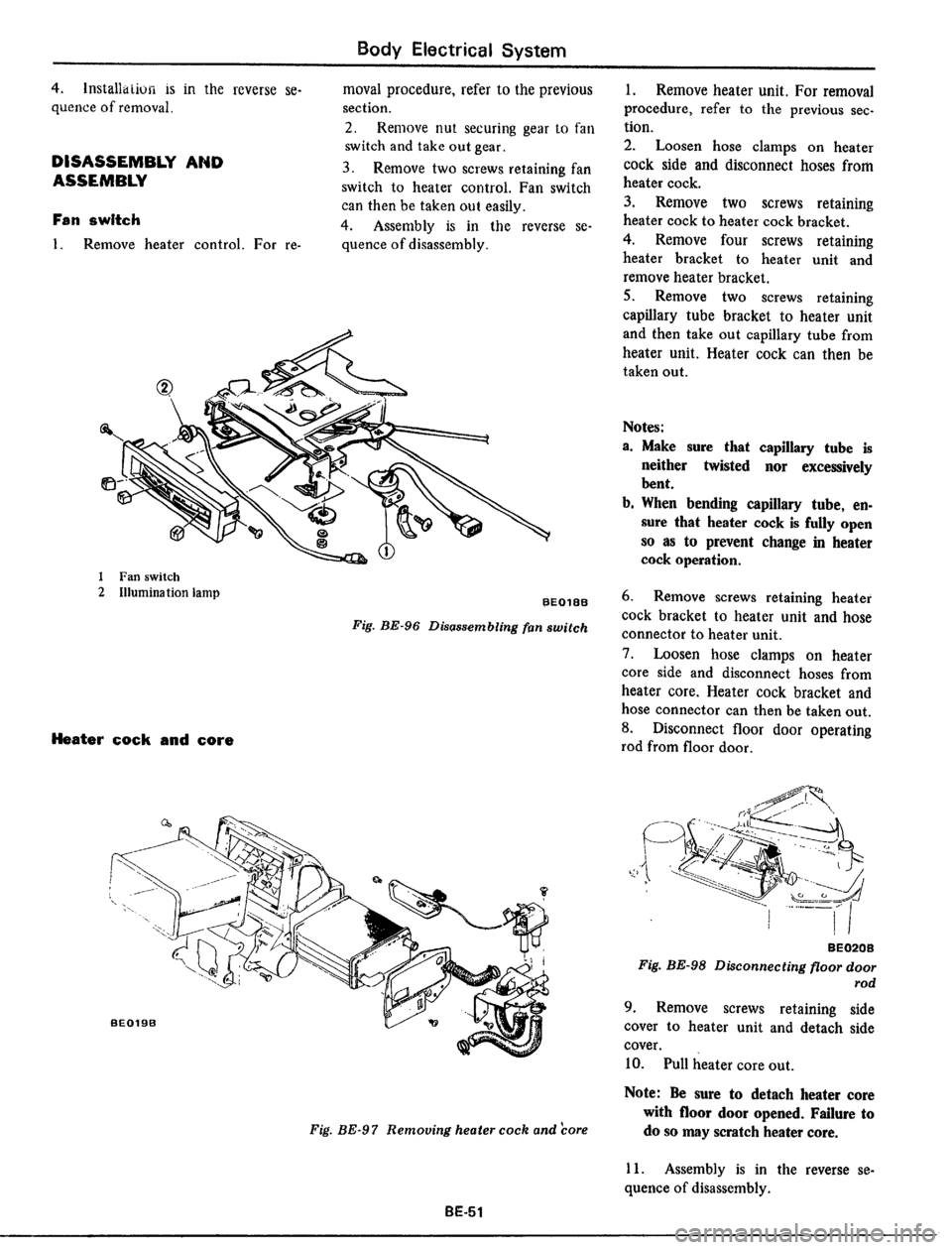 DATSUN 510 1979  Service Repair Manual 