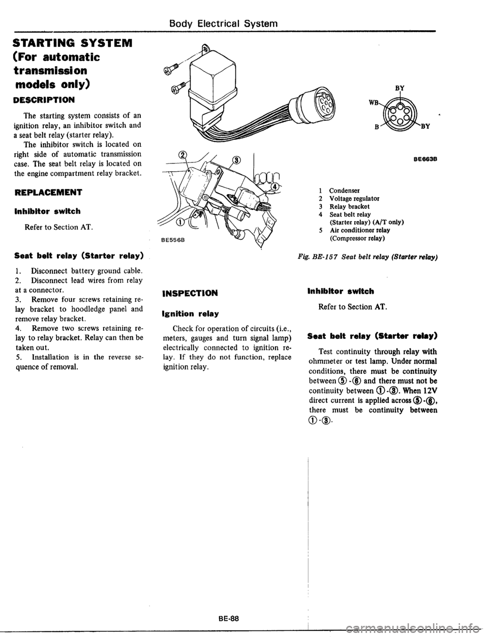 DATSUN 510 1979  Service Repair Manual 