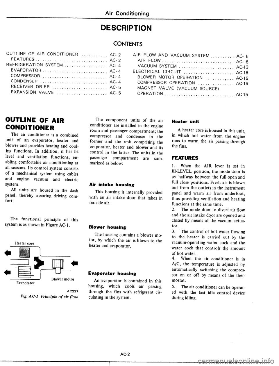DATSUN 510 1979 Service Repair Manual DATSUN 510 1979 Service Repair Manual