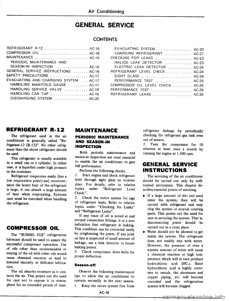 DATSUN 510 1979 Service Repair Manual DATSUN 510 1979 Service Repair Manual