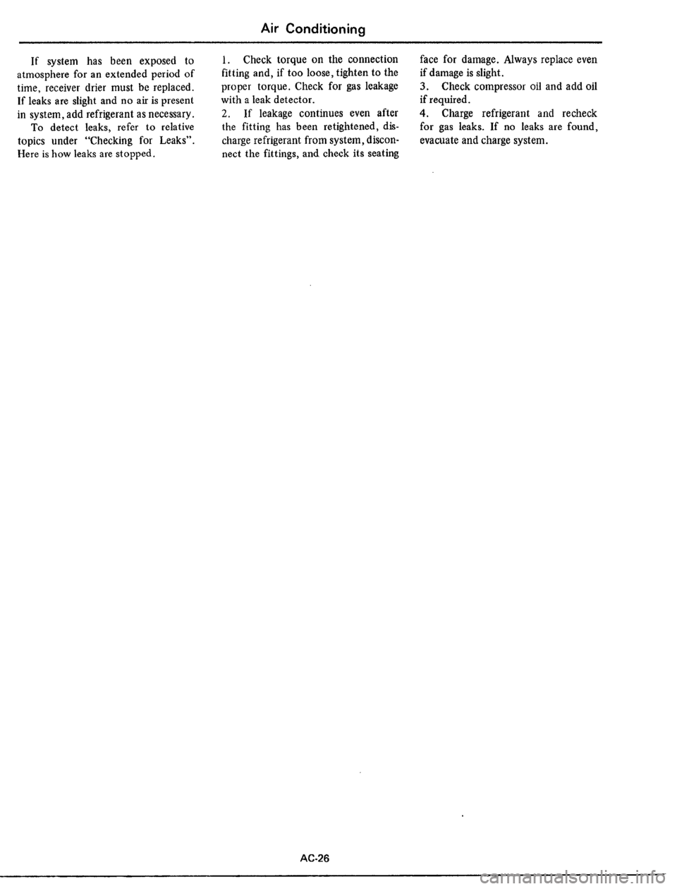 DATSUN 510 1979  Service Repair Manual 
