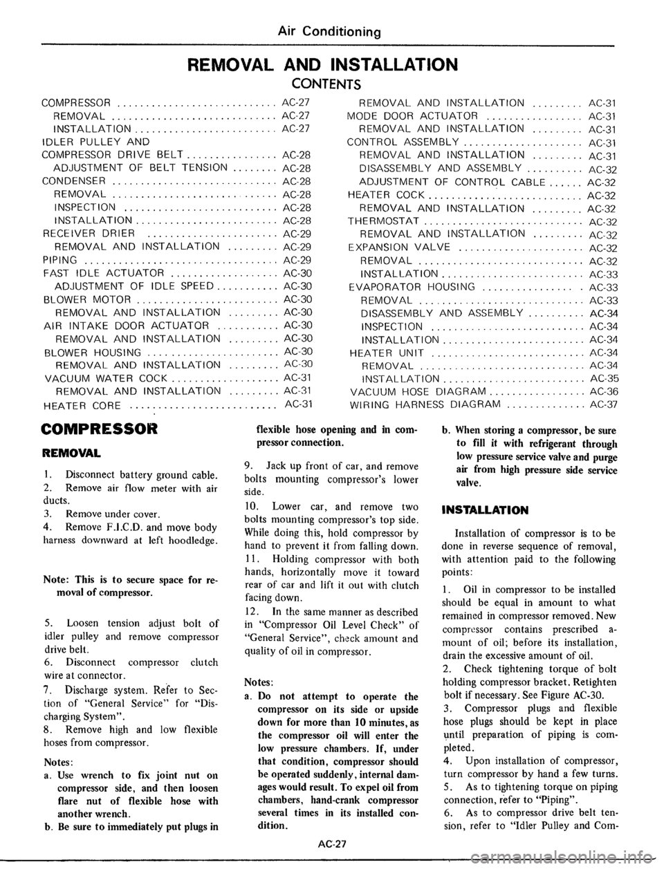 DATSUN 510 1979  Service Repair Manual 