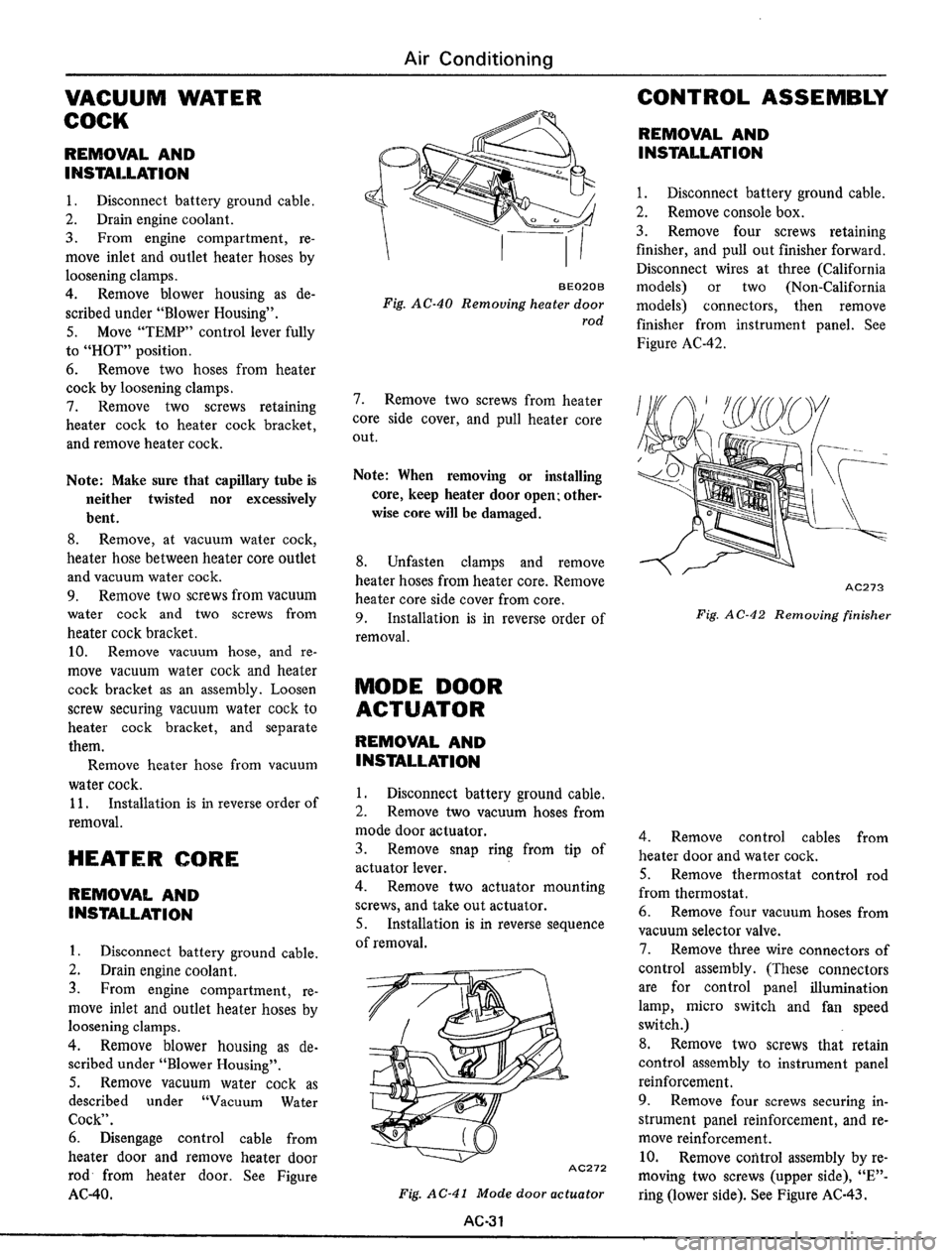 DATSUN 510 1979  Service Repair Manual 