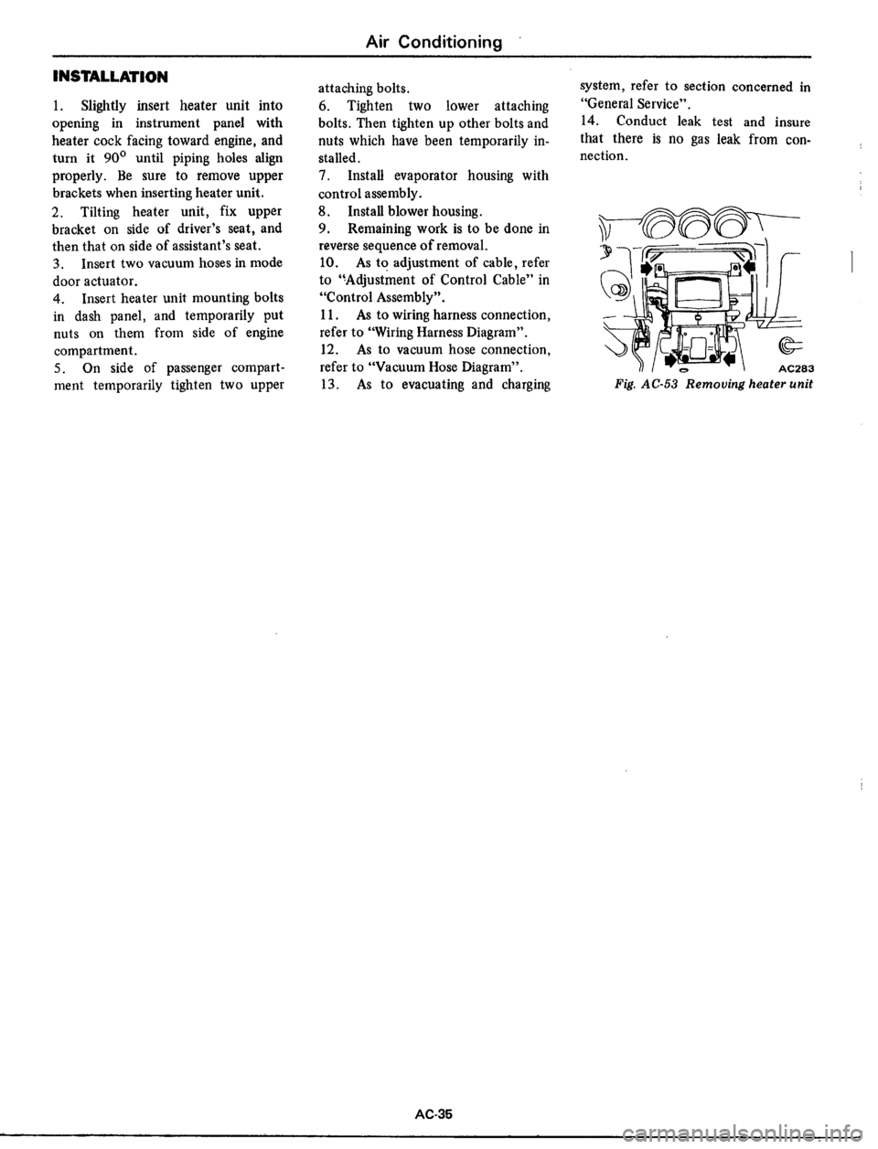 DATSUN 510 1979  Service Repair Manual 