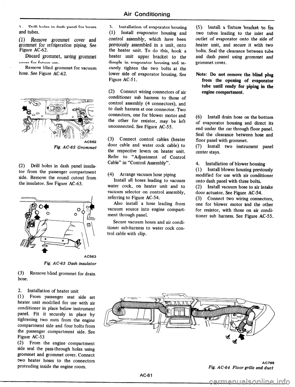 DATSUN 510 1979  Service Repair Manual 