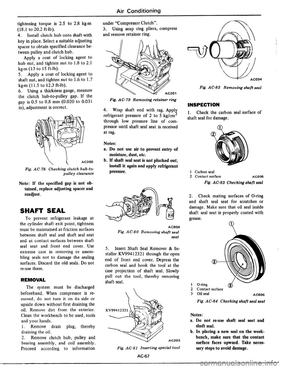 DATSUN 510 1979  Service Repair Manual 