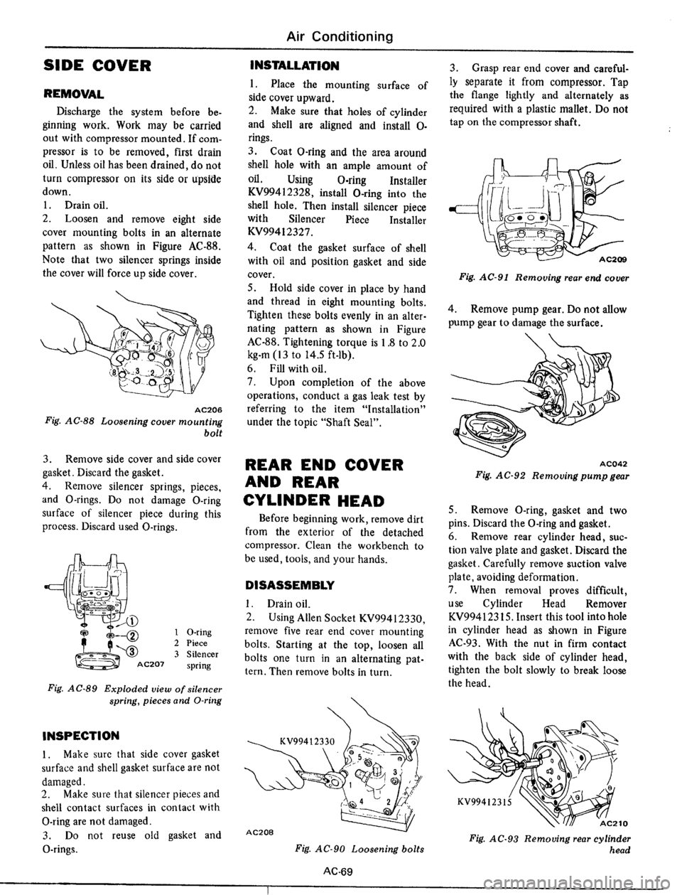 DATSUN 510 1979  Service Repair Manual 