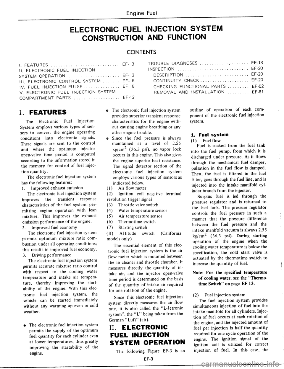 DATSUN 510 1979 Service Manual Online DATSUN 510 1979 Service Manual Online
