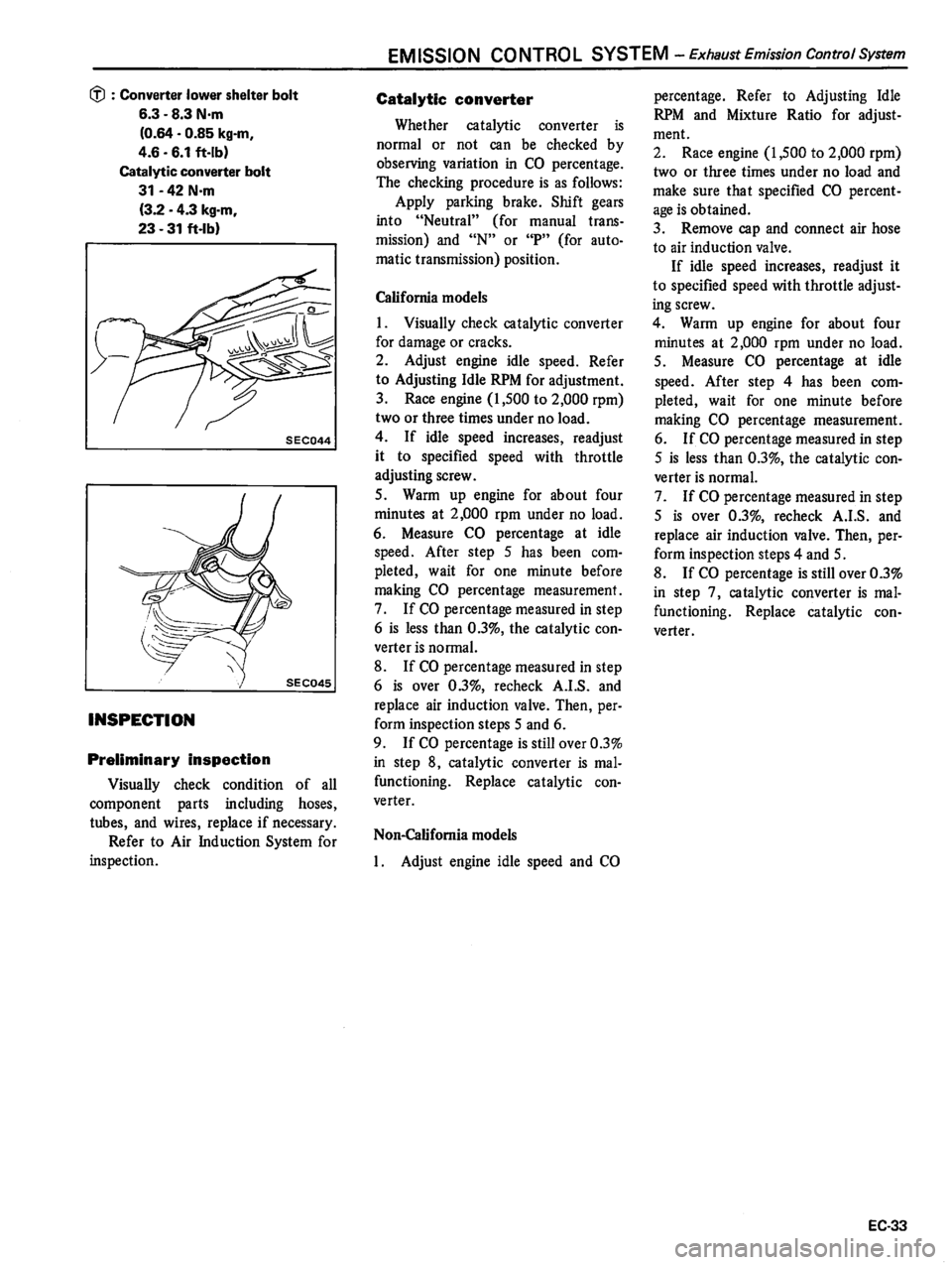 DATSUN 510 1980 Service Repair Manual DATSUN 510 1980 Service Repair Manual