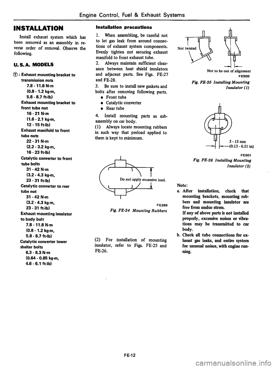 DATSUN 510 1980 Service Repair Manual DATSUN 510 1980 Service Repair Manual