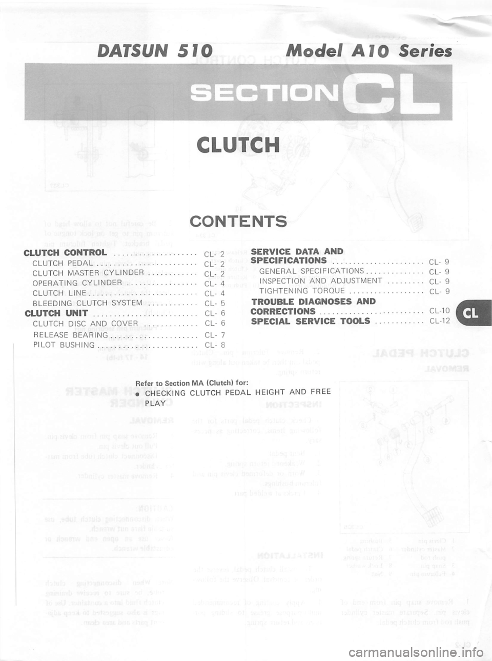 DATSUN 510 1980 Service Repair Manual DATSUN 510 1980 Service Repair Manual