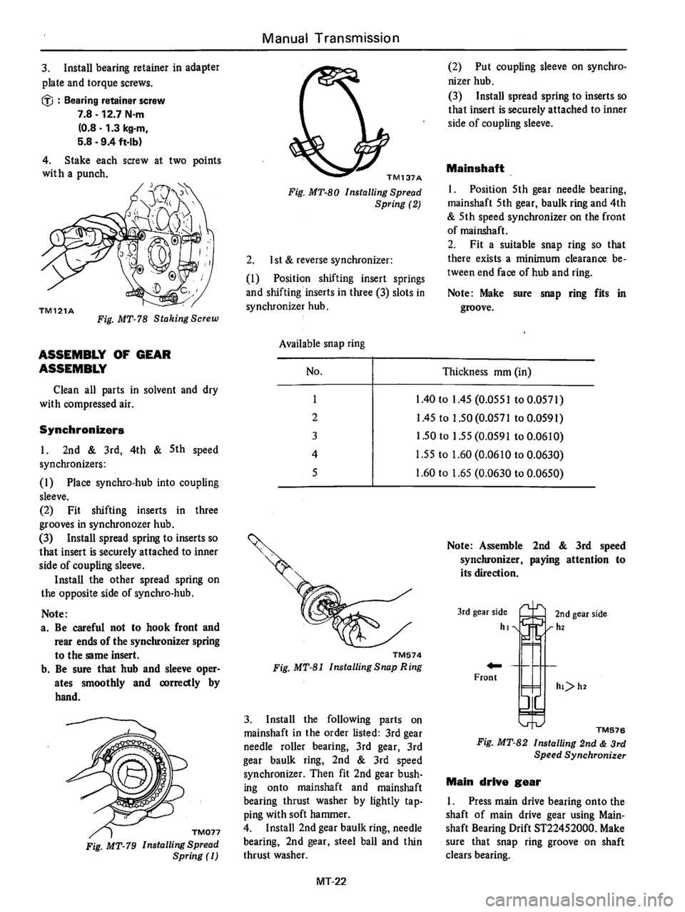 DATSUN 510 1980 Service Repair Manual DATSUN 510 1980 Service Repair Manual