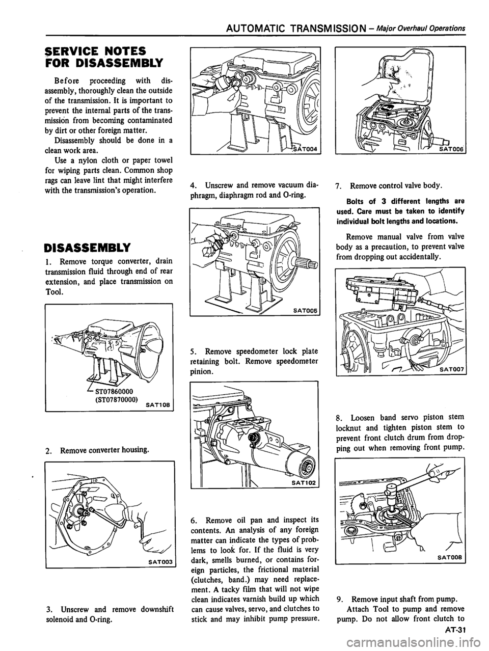 DATSUN 510 1980 Service Repair Manual DATSUN 510 1980 Service Repair Manual