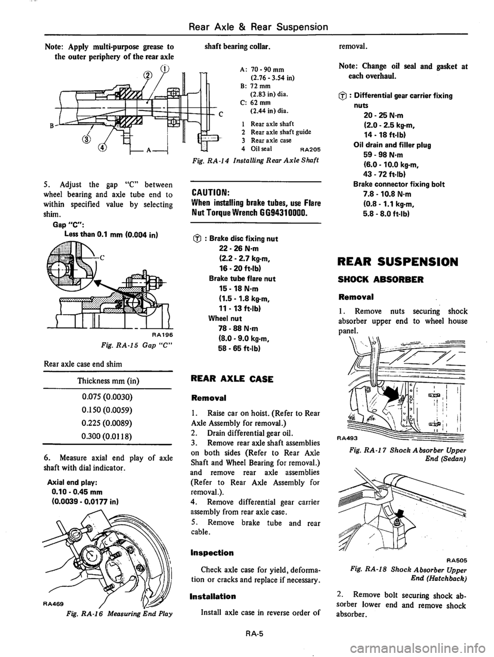 DATSUN 510 1980 Service Repair Manual DATSUN 510 1980 Service Repair Manual