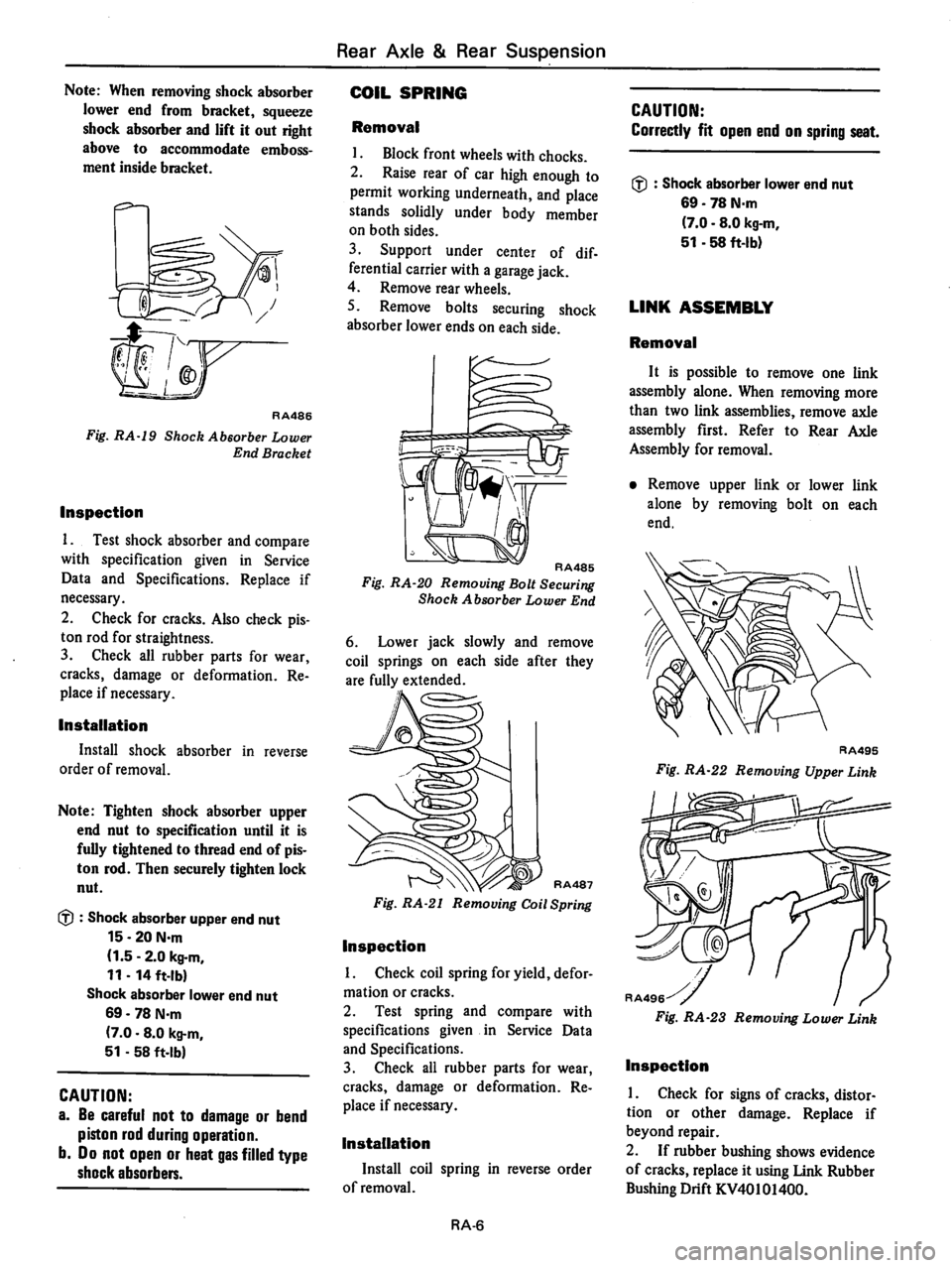 DATSUN 510 1980 Service Repair Manual DATSUN 510 1980 Service Repair Manual