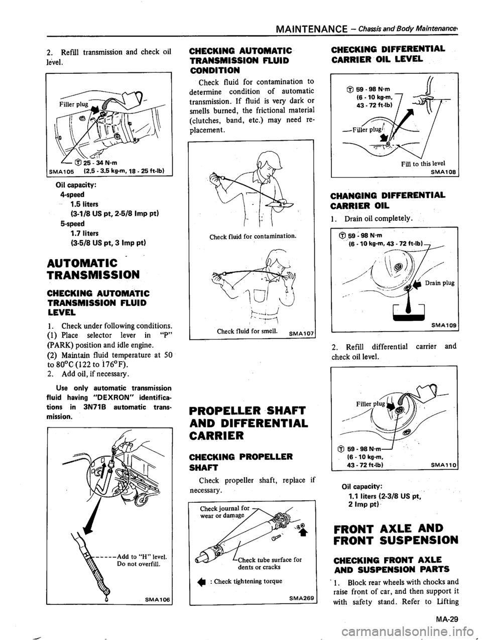 DATSUN 510 1980 Service Owners Guide DATSUN 510 1980 Service Owners Guide