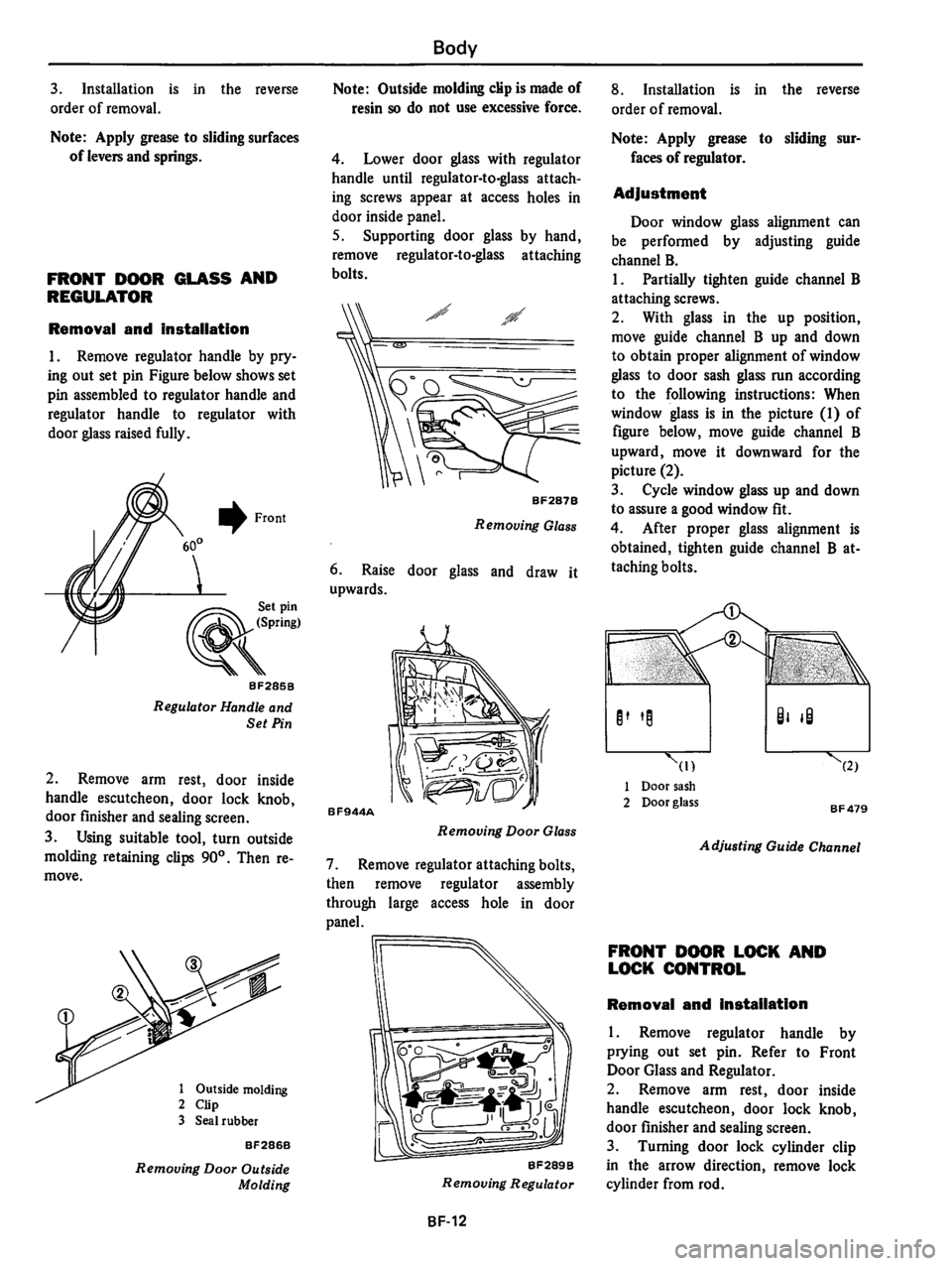DATSUN 510 1980 Service Repair Manual DATSUN 510 1980 Service Repair Manual