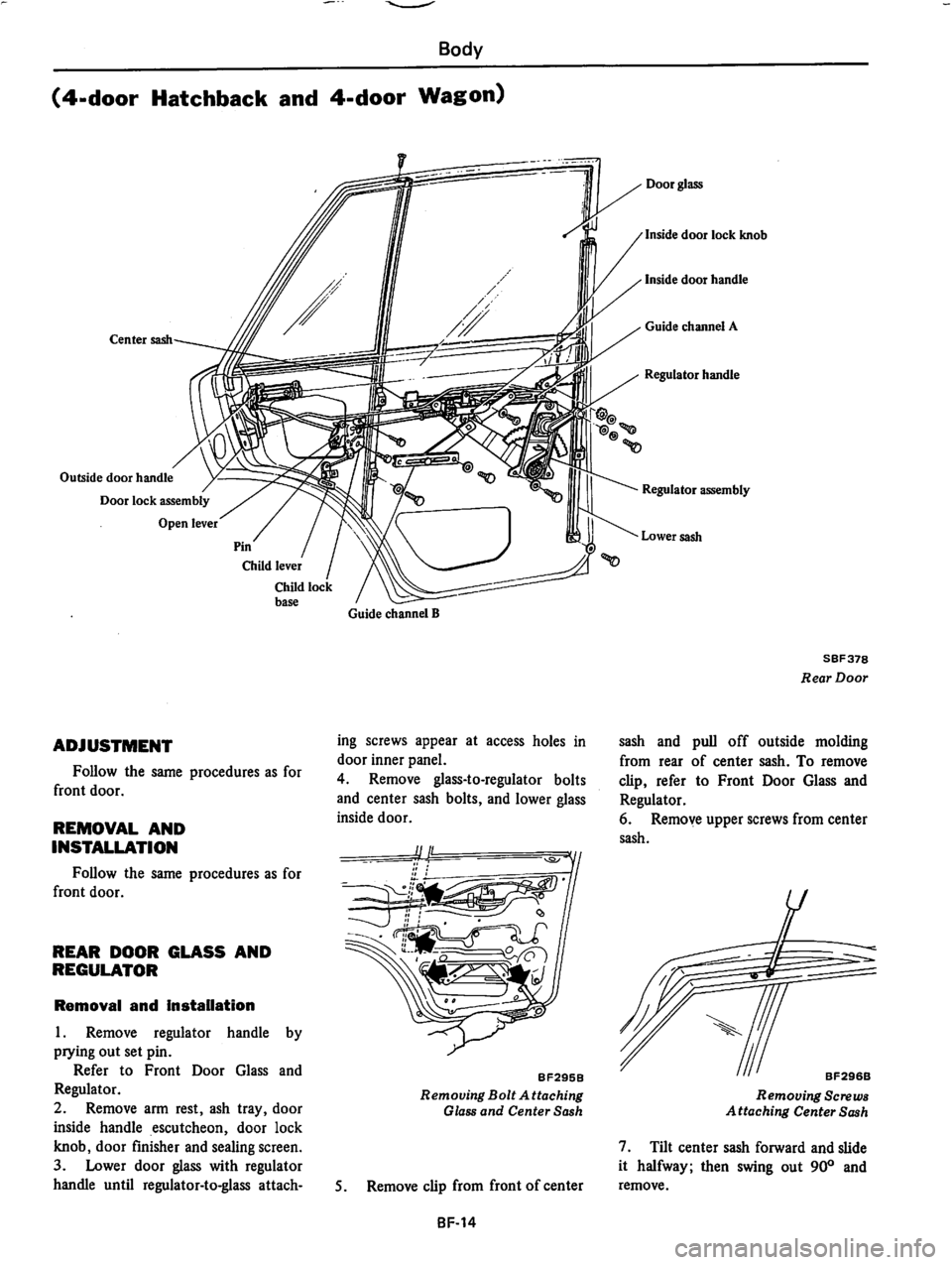 DATSUN 510 1980 Service Repair Manual DATSUN 510 1980 Service Repair Manual