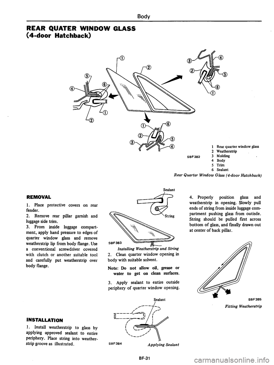 DATSUN 510 1980 Service Repair Manual DATSUN 510 1980 Service Repair Manual