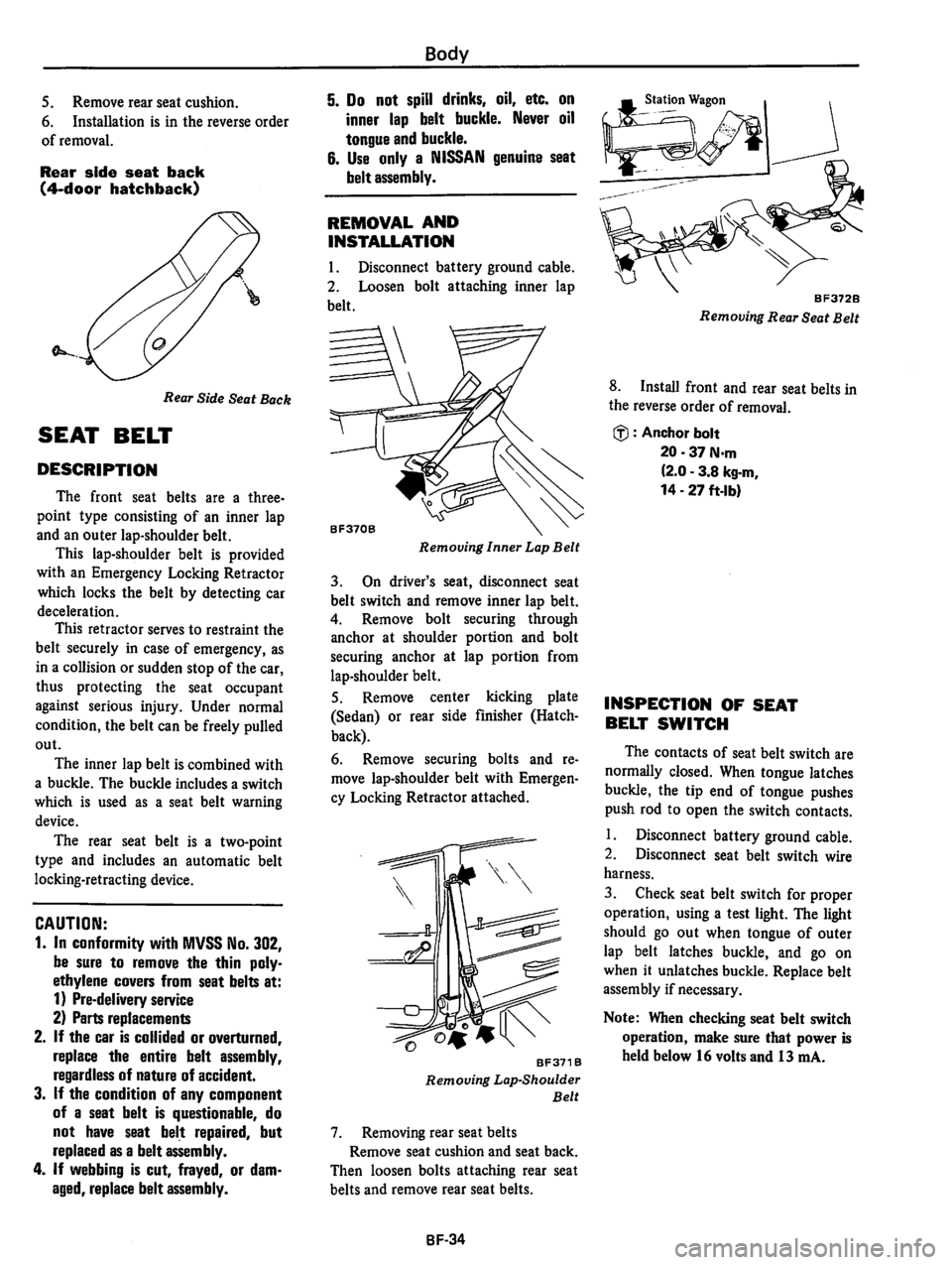 DATSUN 510 1980 Service Repair Manual DATSUN 510 1980 Service Repair Manual