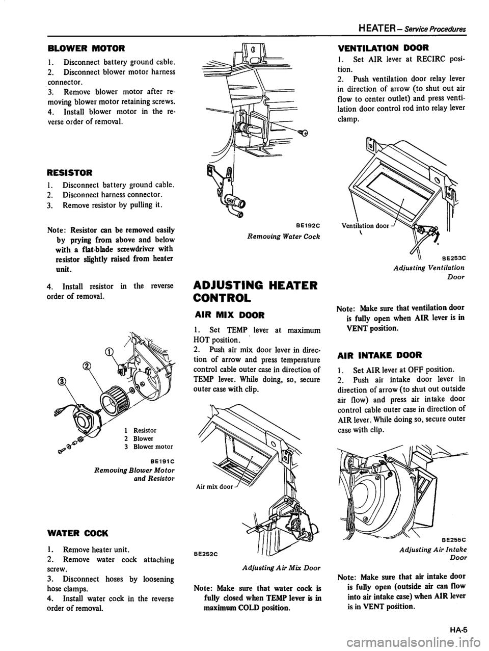 DATSUN 510 1980 Service Repair Manual DATSUN 510 1980 Service Repair Manual