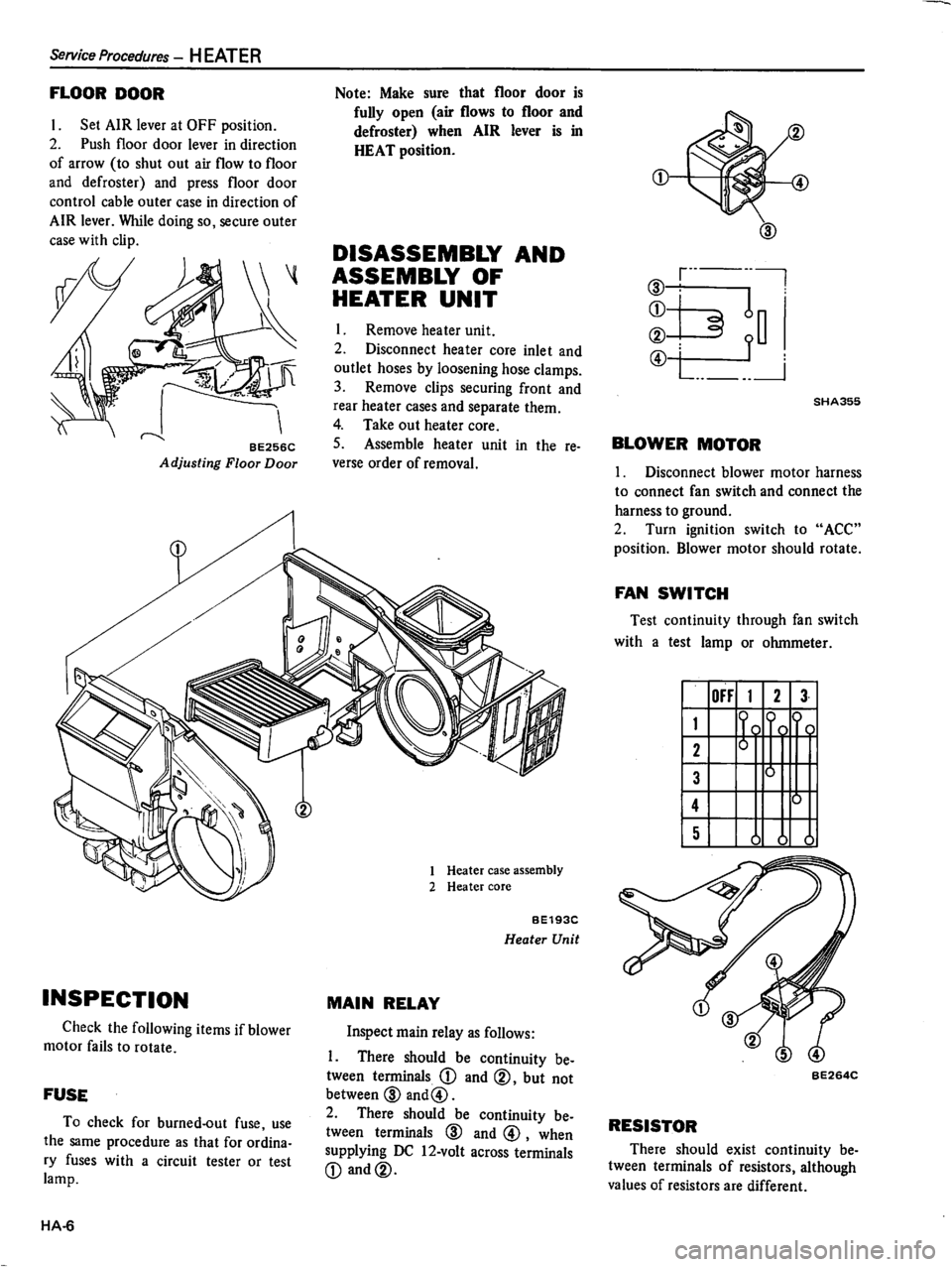 DATSUN 510 1980 Service Repair Manual DATSUN 510 1980 Service Repair Manual