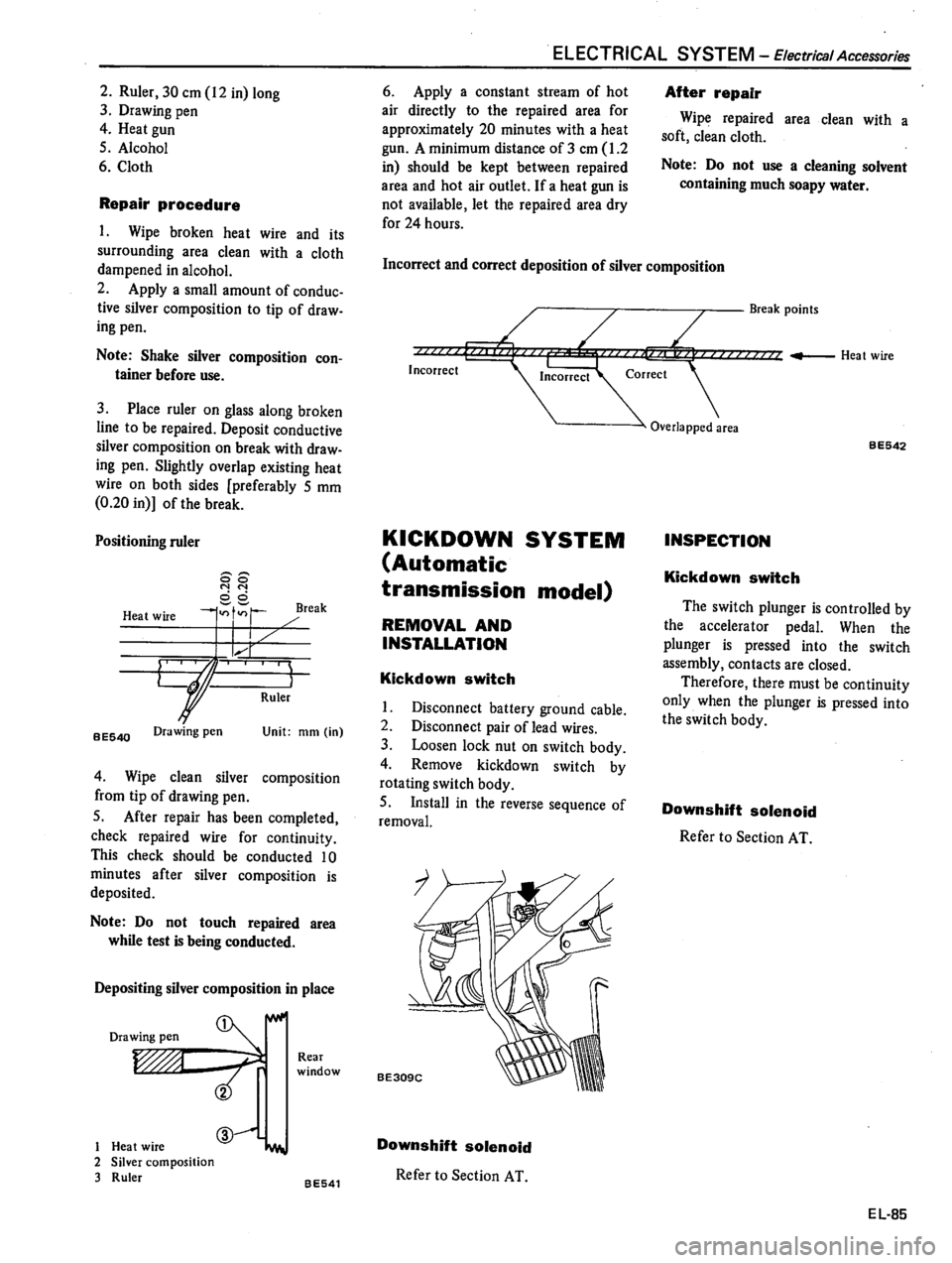 DATSUN 510 1980  Service Repair Manual 