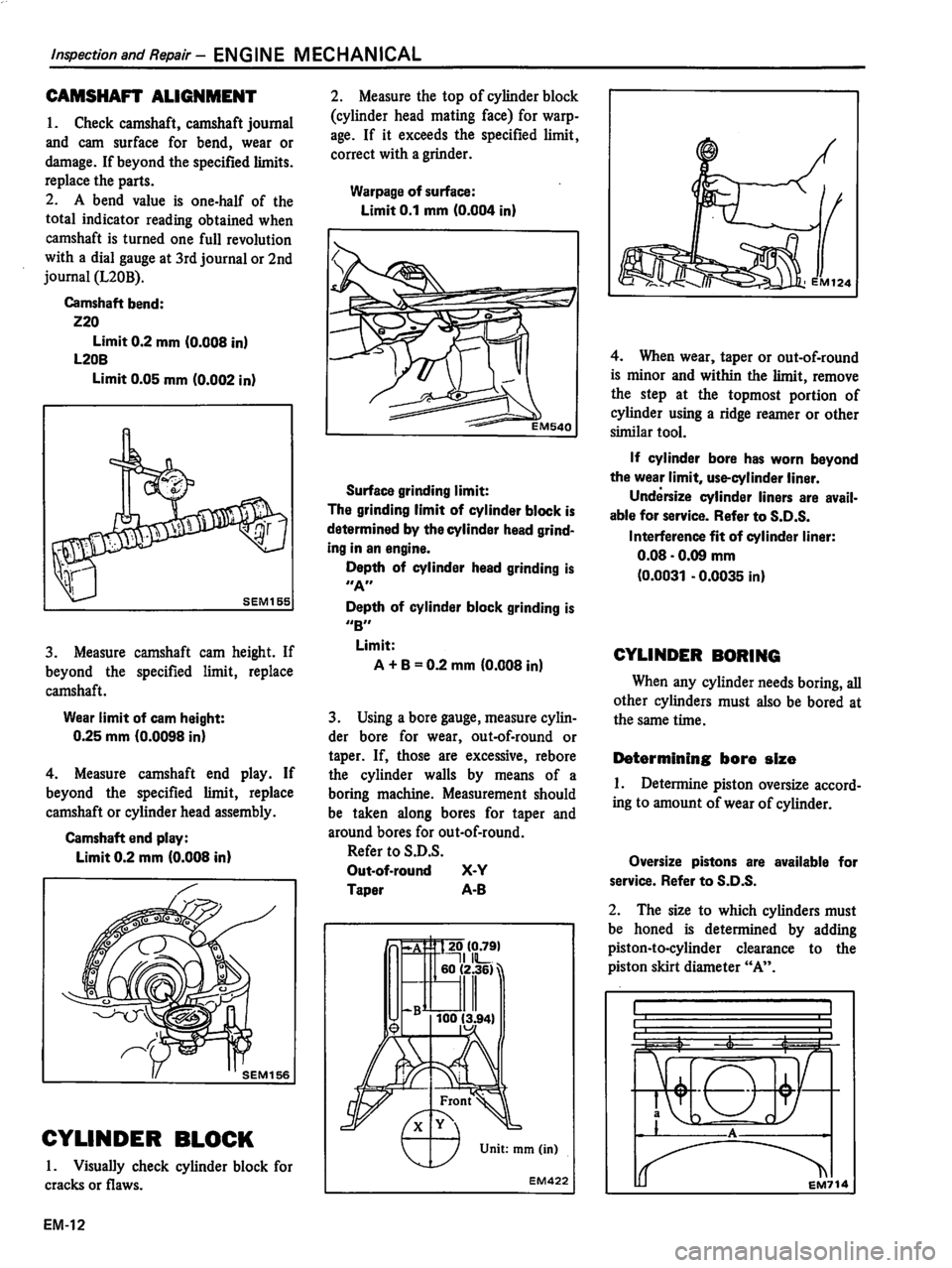 DATSUN 510 1980 Service Manual PDF DATSUN 510 1980 Service Manual PDF