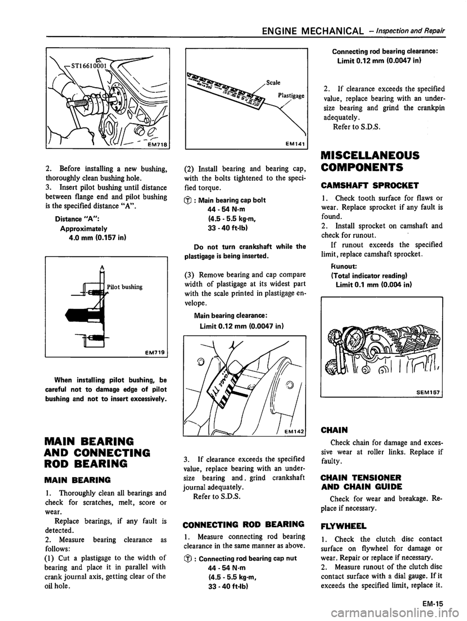 DATSUN 510 1980 Service Manual PDF DATSUN 510 1980 Service Manual PDF
