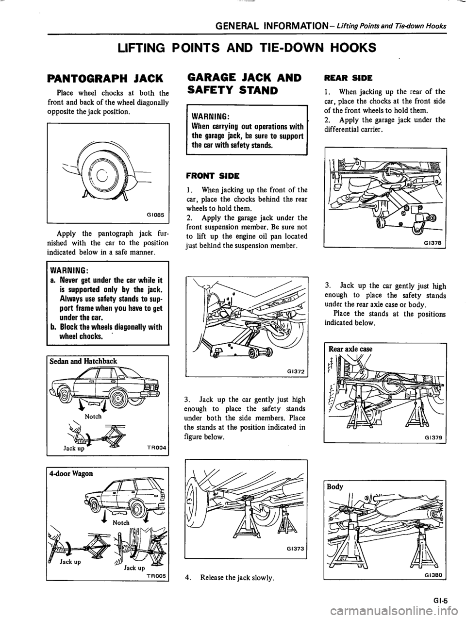 DATSUN 510 1980 Service Repair Manual DATSUN 510 1980 Service Repair Manual