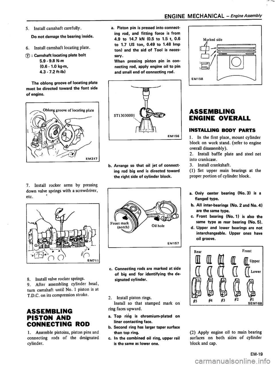 DATSUN 510 1980 Service Manual PDF DATSUN 510 1980 Service Manual PDF