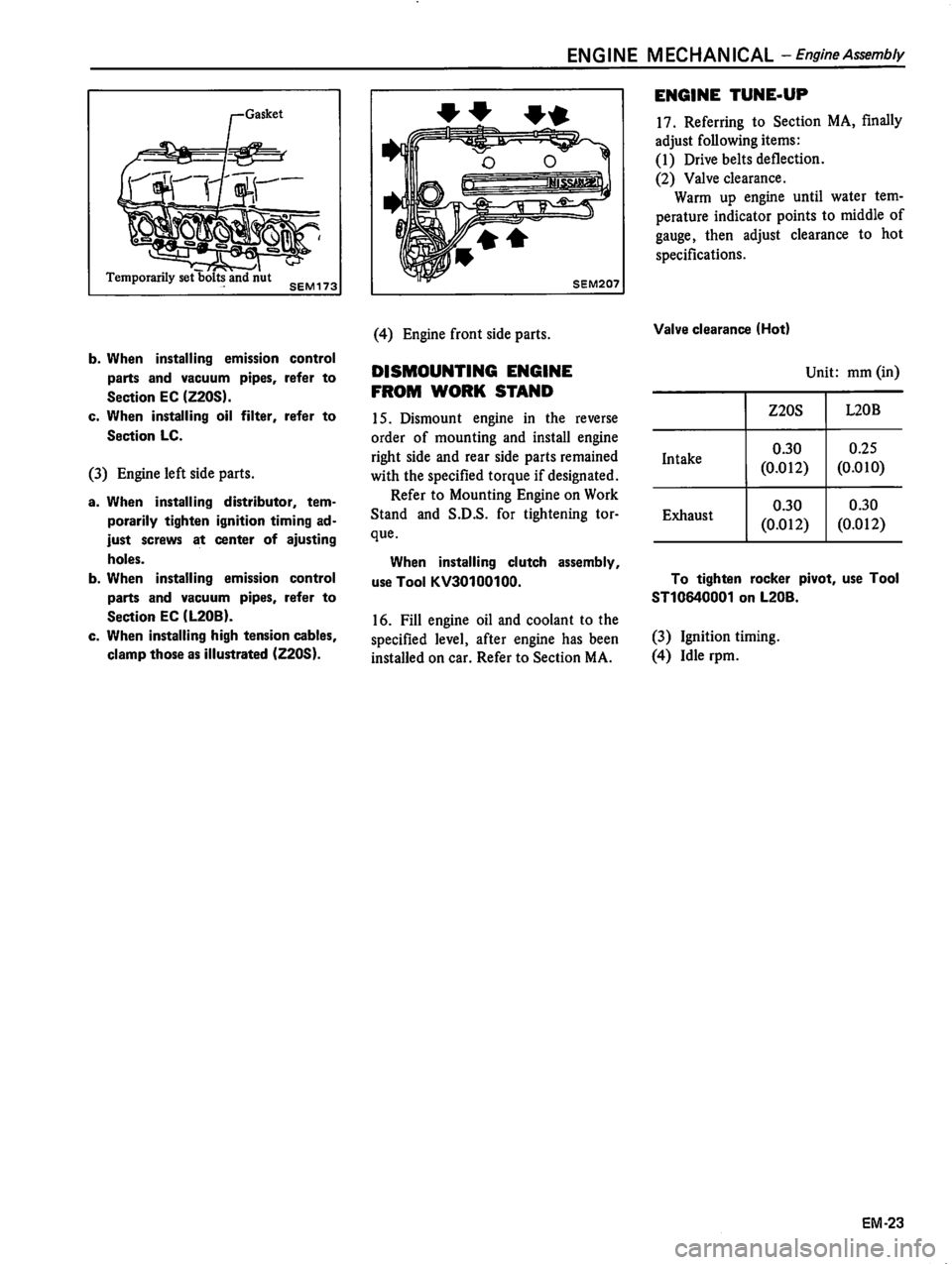 DATSUN 510 1980 Service Manual PDF DATSUN 510 1980 Service Manual PDF