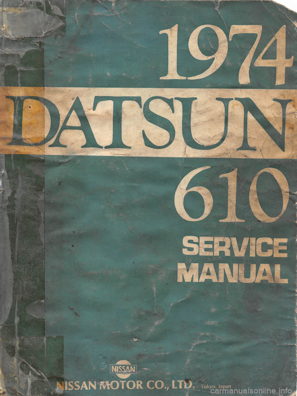 DATSUN 610 1974 Service Manual DATSUN 610 1974 Service Manual