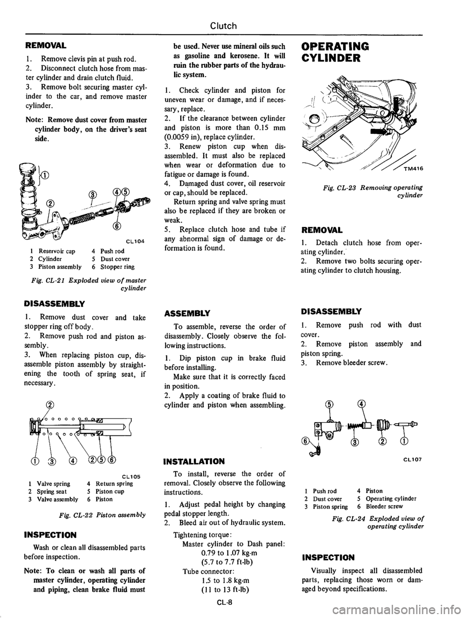 DATSUN 610 1974 Service Manual DATSUN 610 1974 Service Manual