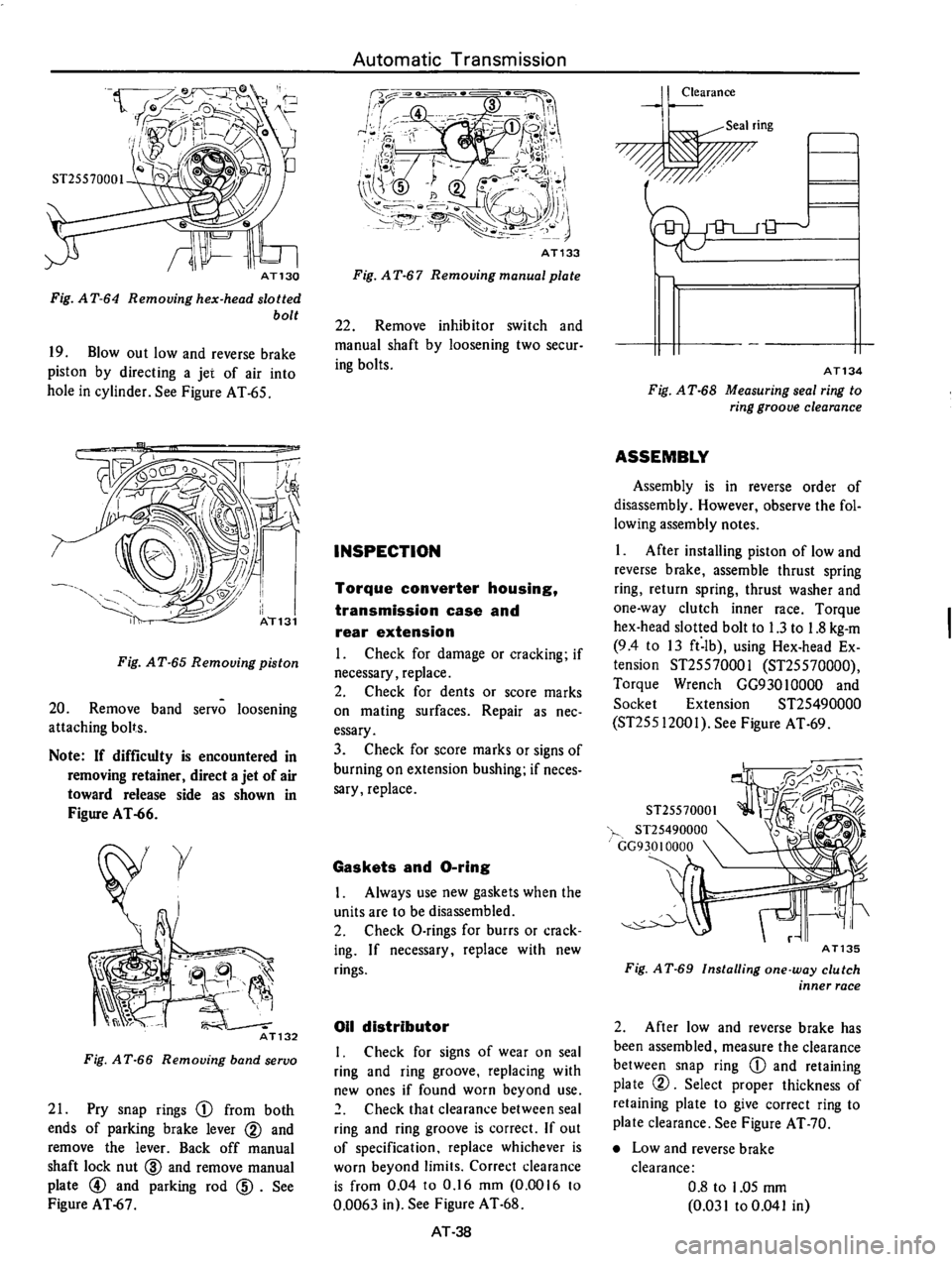 DATSUN 610 1974 Service Manual DATSUN 610 1974 Service Manual