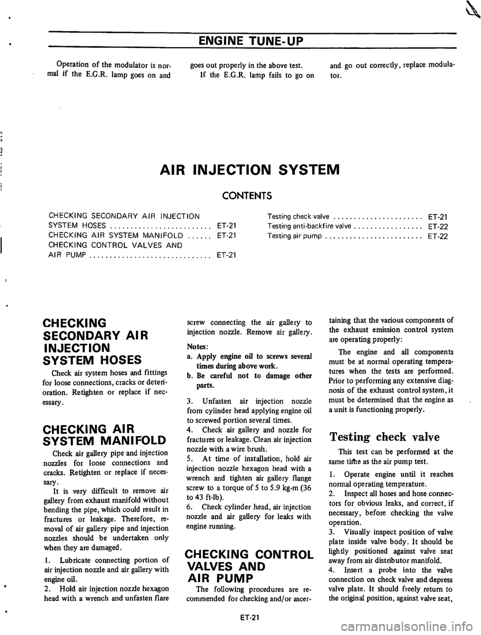 DATSUN 610 1974 Owners Manual DATSUN 610 1974 Owners Manual